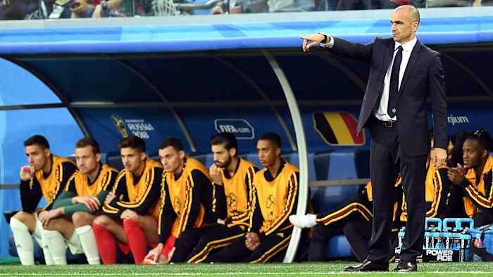 Belgium manager Roberto Martinez